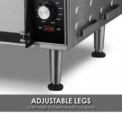 Commercial Medium-Duty Double-Deck Pizza Oven