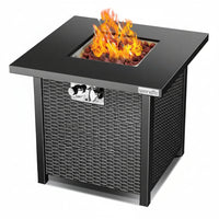 Outdoor Propane Fire Pit Table