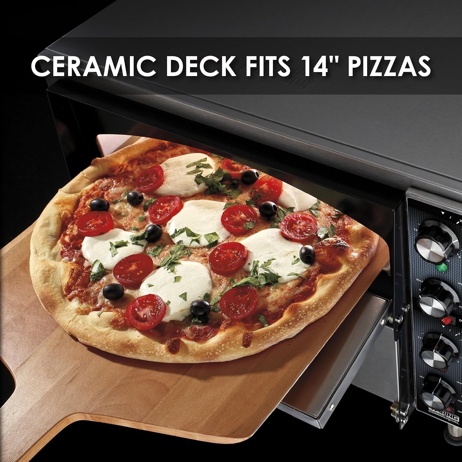 Commercial Medium-Duty Double-Deck Pizza Oven