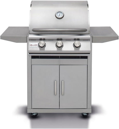 Outdoor Kitchen Grill | 25-Inch Freestanding Propane Gas Grill | 3 Burner Barbecue | Premium BBQ | Commercial Grade Grilling Experience | Best in Class Warranty | Prelude LBM